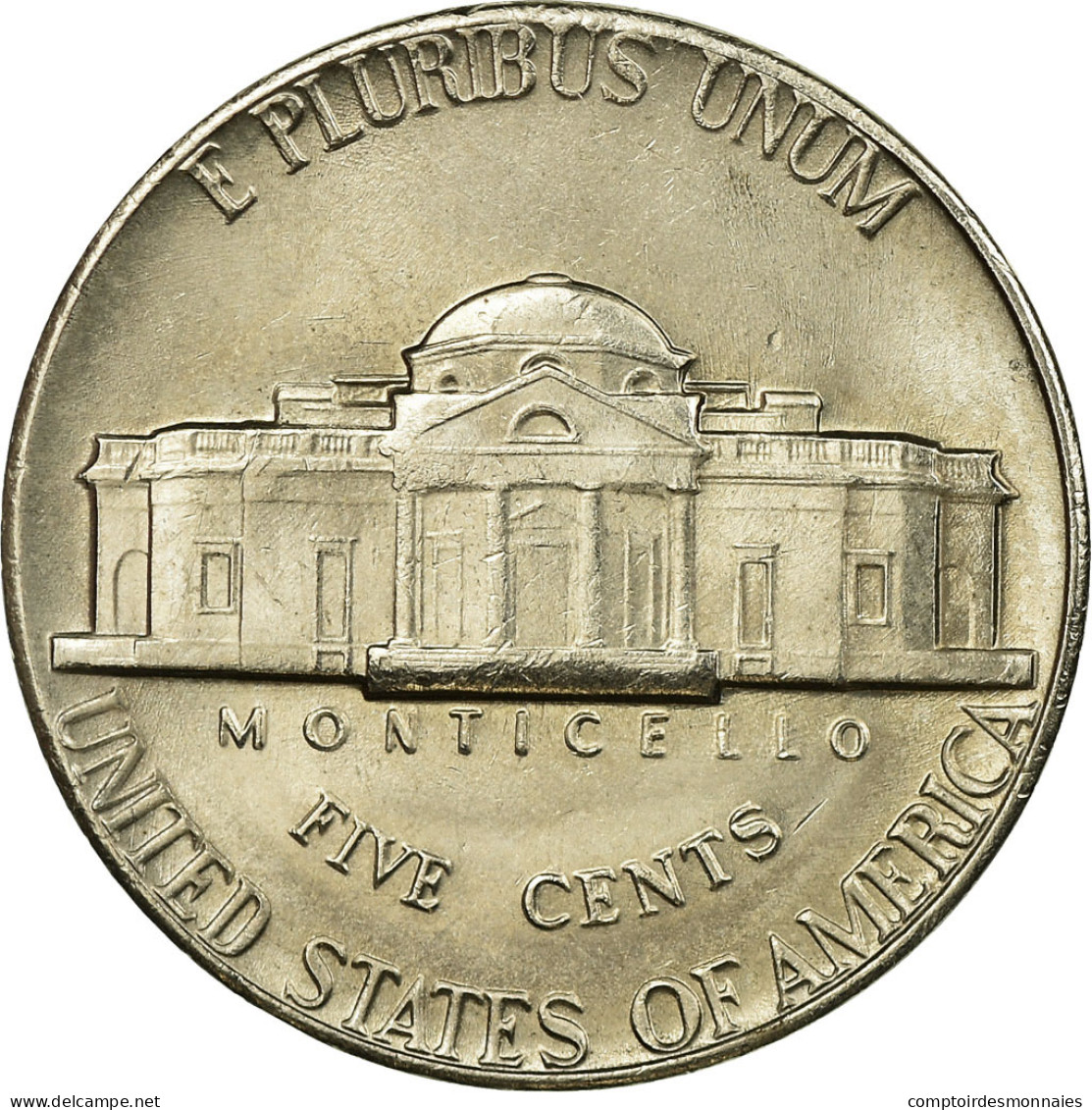 Monnaie, États-Unis, Jefferson Nickel, 5 Cents, 1975, U.S. Mint, Philadelphie - 1938-…: Jefferson