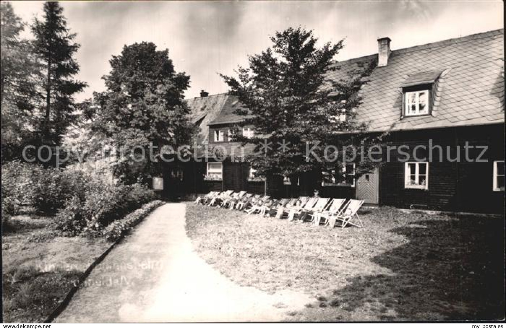 72471873 Gruenheide Vogtland FDGB Kindererholungsheim Freundschaft Handabzug Gru - Auerbach (Vogtland)