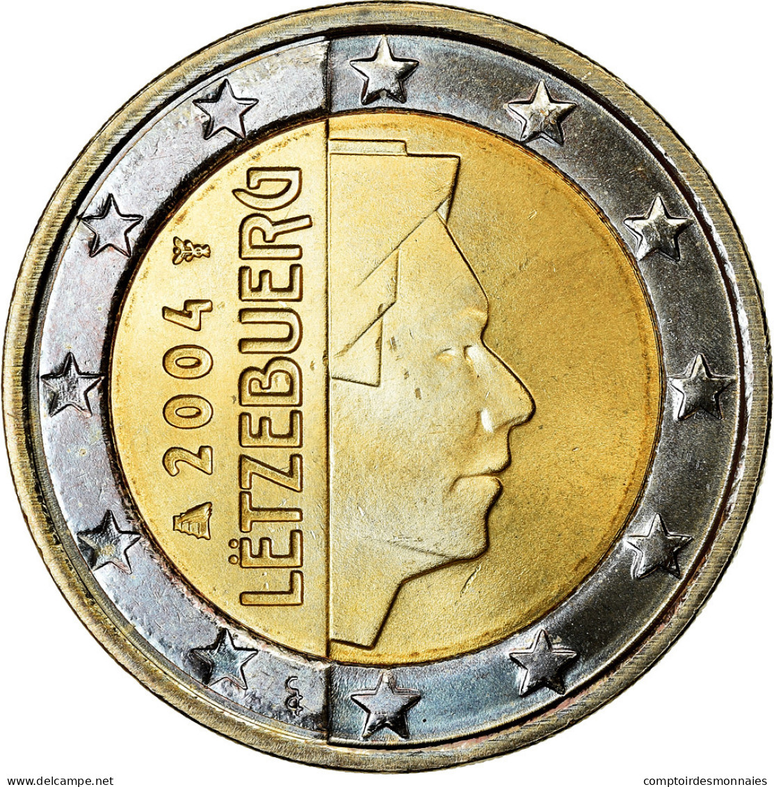 Luxembourg, 2 Euro, 2004, SUP, Bi-Metallic, KM:82 - Luxembourg