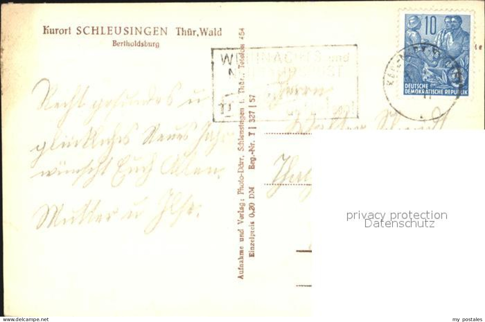 72471860 Schleusingen Bertholdsburg Kurort Thueringer Wald Schleusingen - Schleusingen