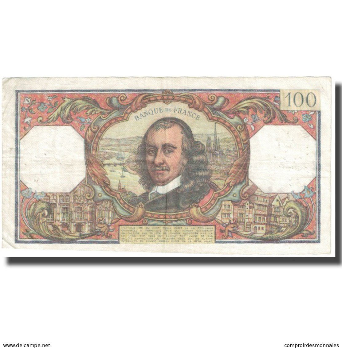 France, 100 Francs, Corneille, 1968, 1968-05-02, TB, Fayette:65.22, KM:149c - 100 F 1964-1979 ''Corneille''