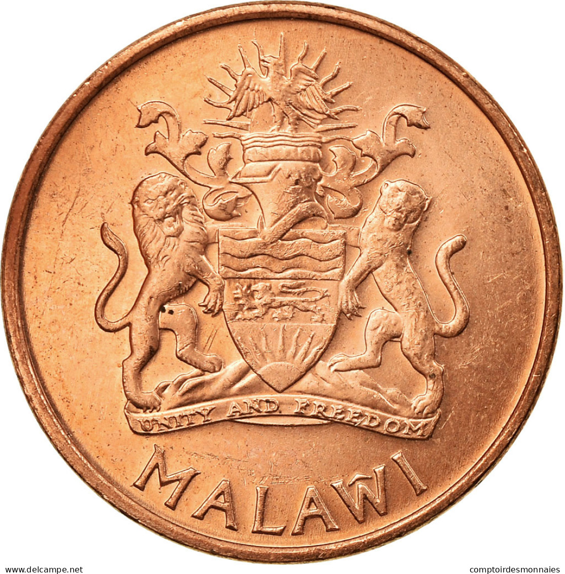 Monnaie, Malawi, Tambala, 2003, TTB, Copper Plated Steel, KM:33a - Malawi