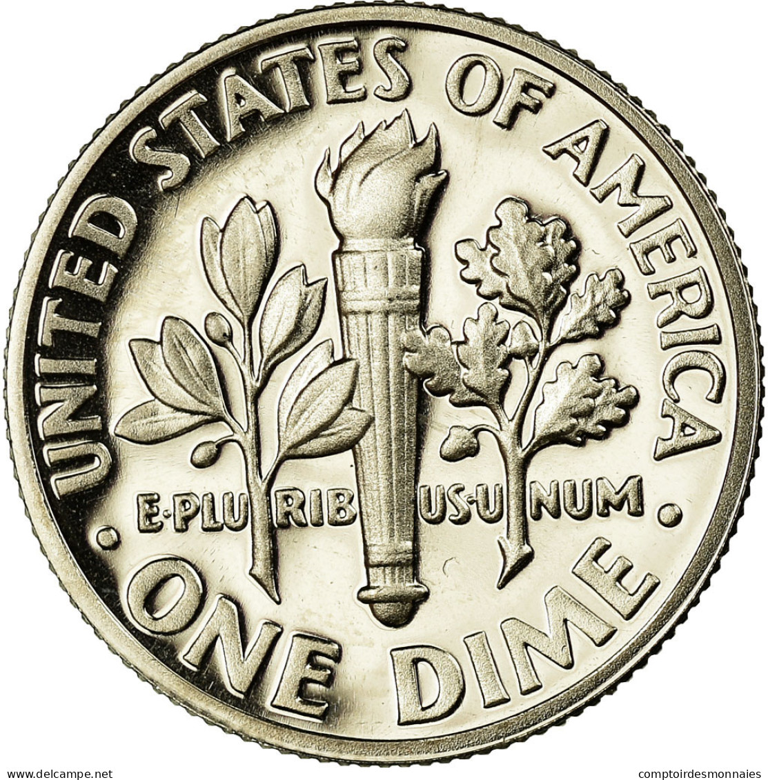 Monnaie, États-Unis, Roosevelt Dime, Dime, 1986, U.S. Mint, San Francisco - 1946-...: Roosevelt
