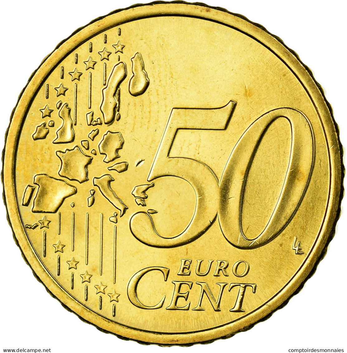 Finlande, 50 Euro Cent, 2003, SUP, Laiton, KM:103 - Finlandía