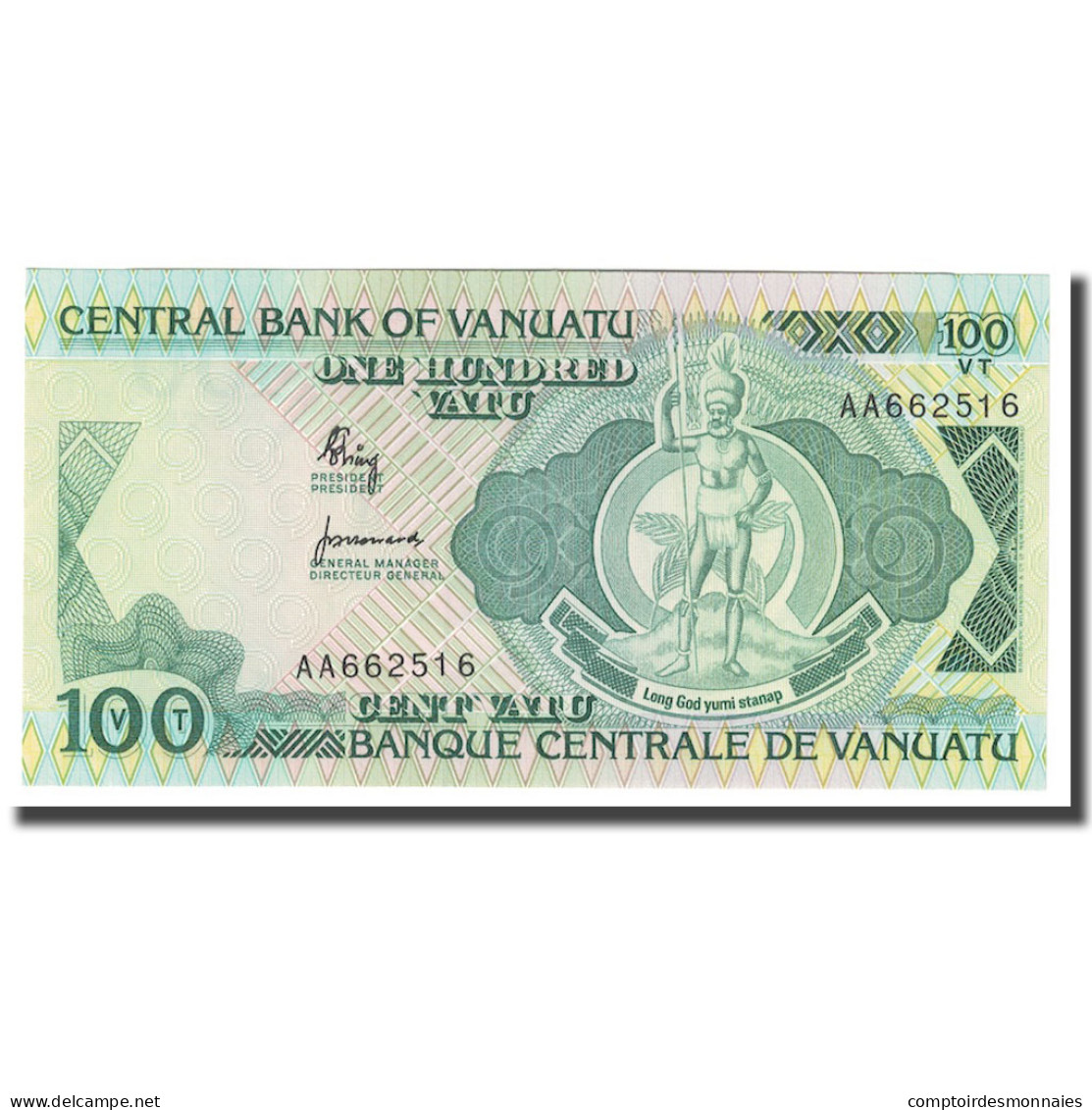 Billet, Vanuatu, 100 Vatu, Undated (1982), KM:1a, NEUF - Vanuatu