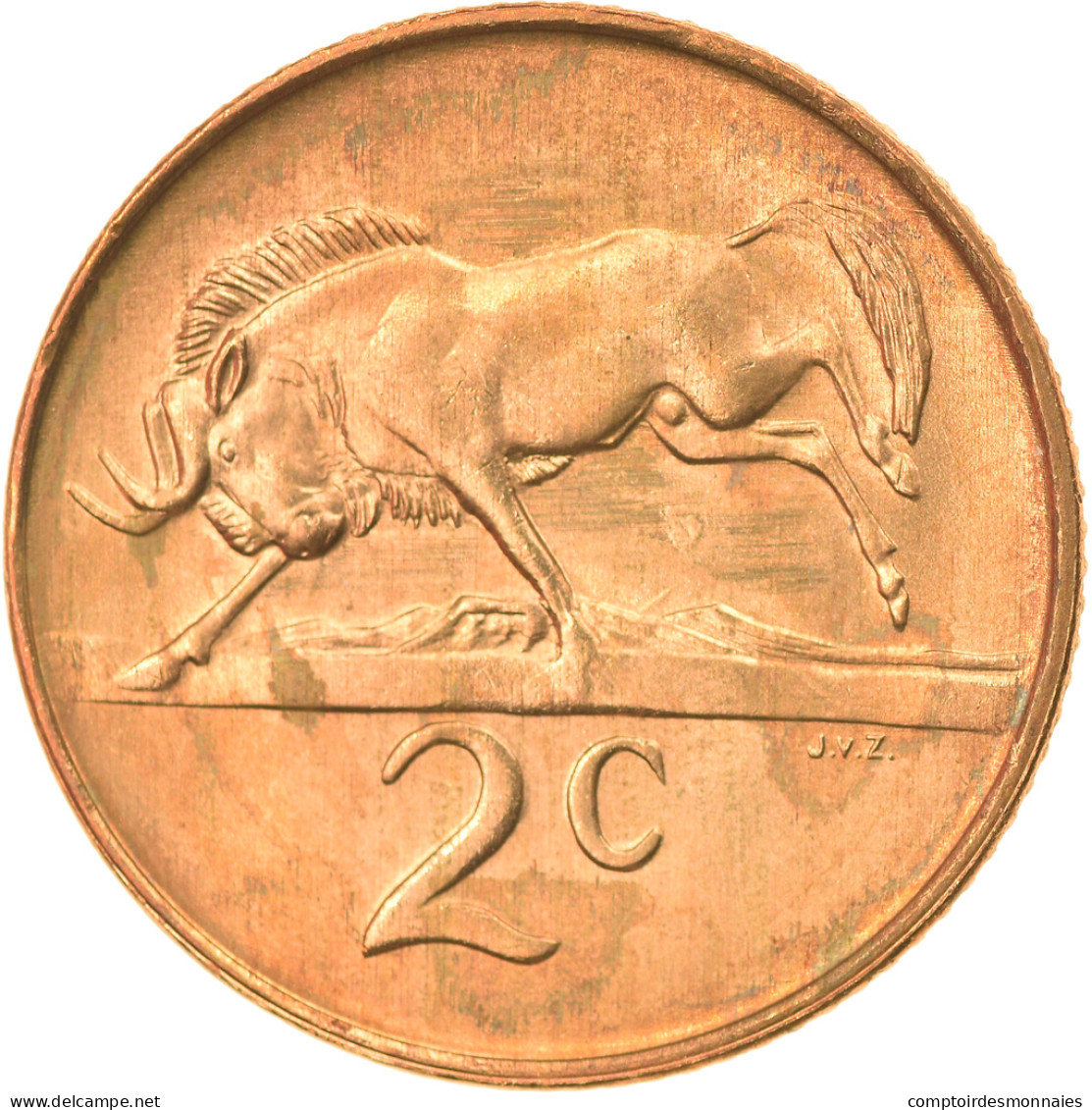 Monnaie, Afrique Du Sud, 2 Cents, 1989, TTB+, Bronze, KM:83 - South Africa