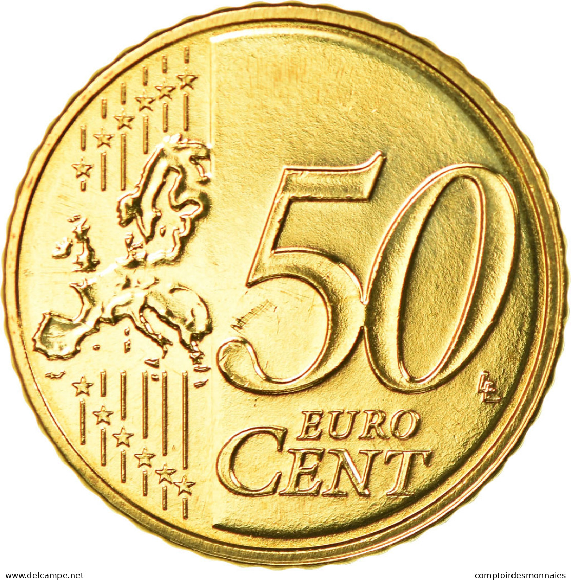 Malte, 50 Euro Cent, 2011, SPL, Laiton, KM:130 - Malta