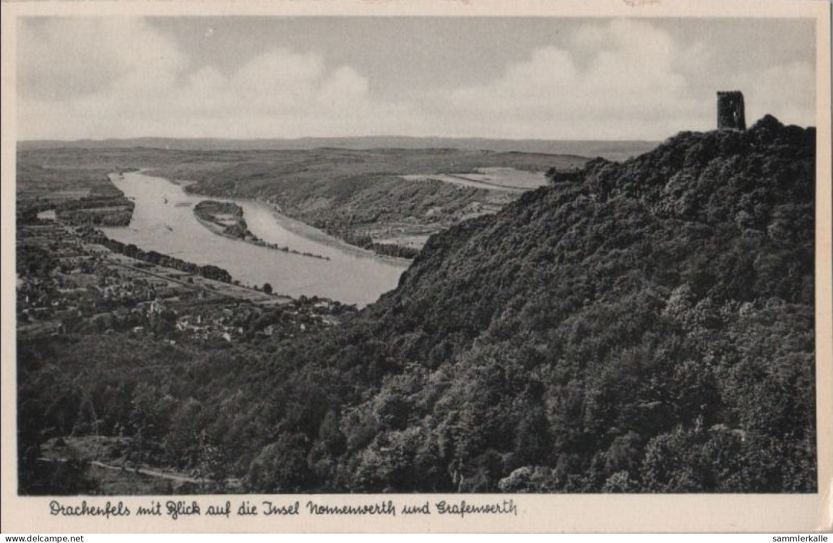 46219 - Drachenfels - Mit Blick Auf Nonnenwerth - Ca. 1955 - Drachenfels