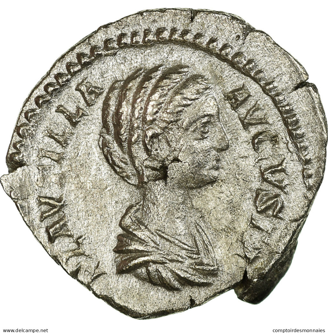 Monnaie, Plautille, Denier, Rome, TTB, Argent, RIC:363 - The Severans (193 AD To 235 AD)