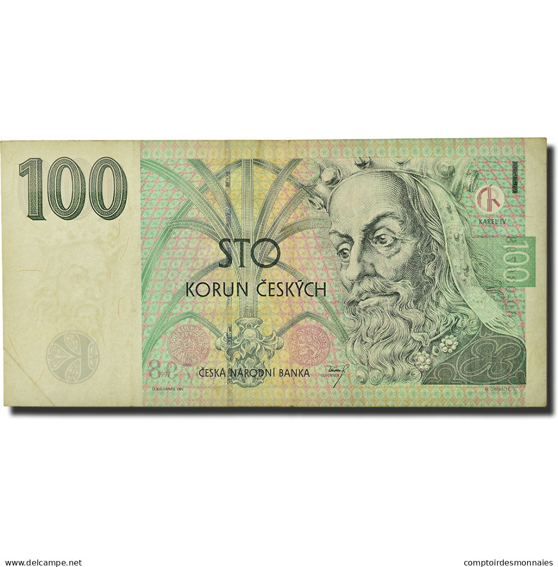 Billet, République Tchèque, 100 Korun, 1993, KM:5a, TTB - Tschechien