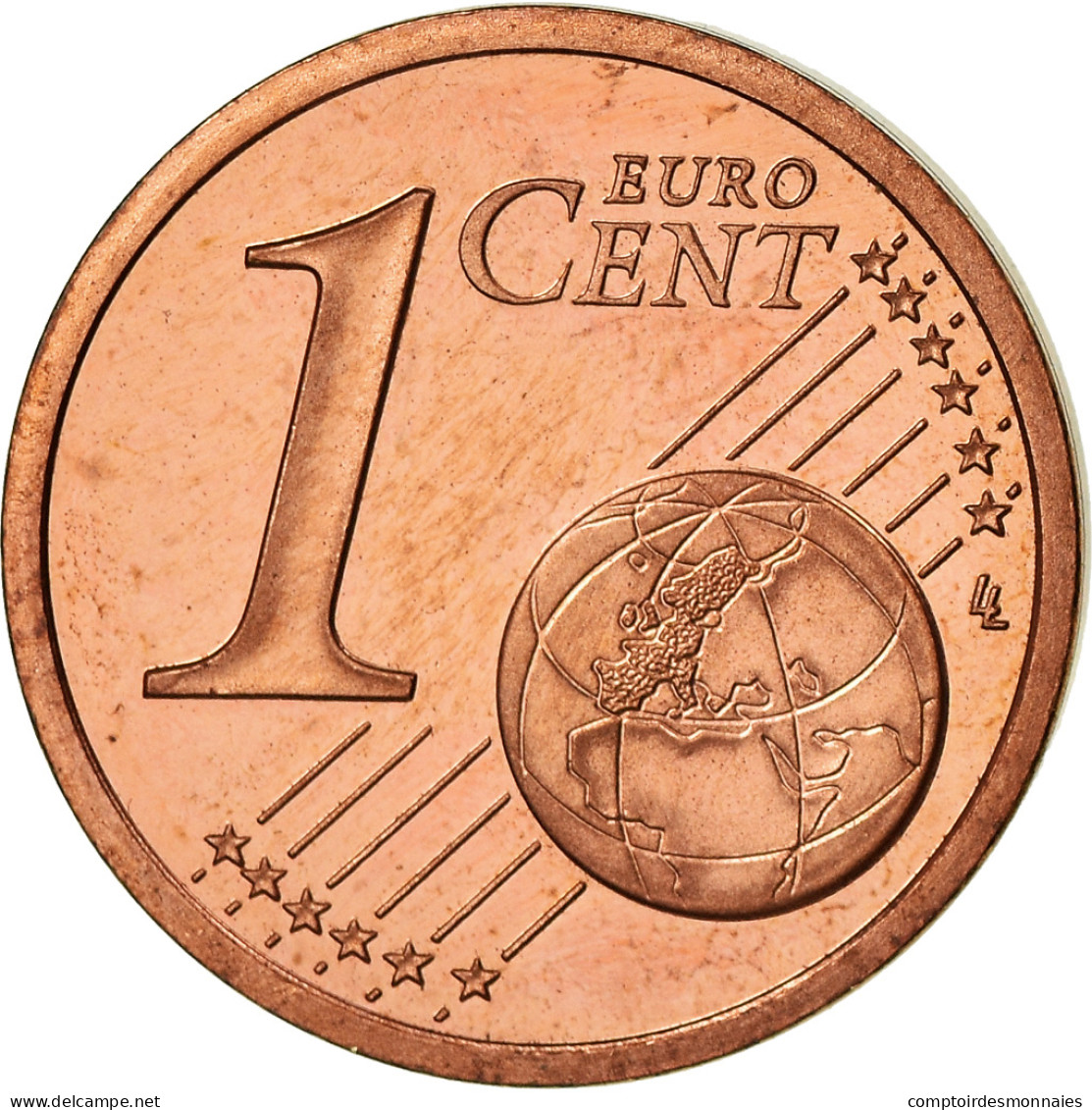 Monaco, Euro Cent, 2005, BE, FDC, Copper Plated Steel, Gadoury:MC172, KM:167 - Monaco