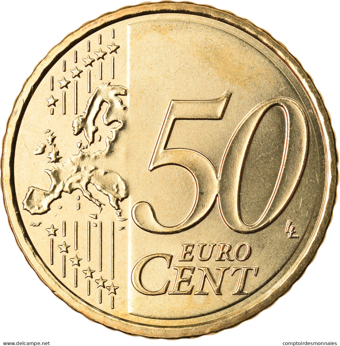Espagne, 50 Euro Cent, 2015, SPL, Laiton - Spanje