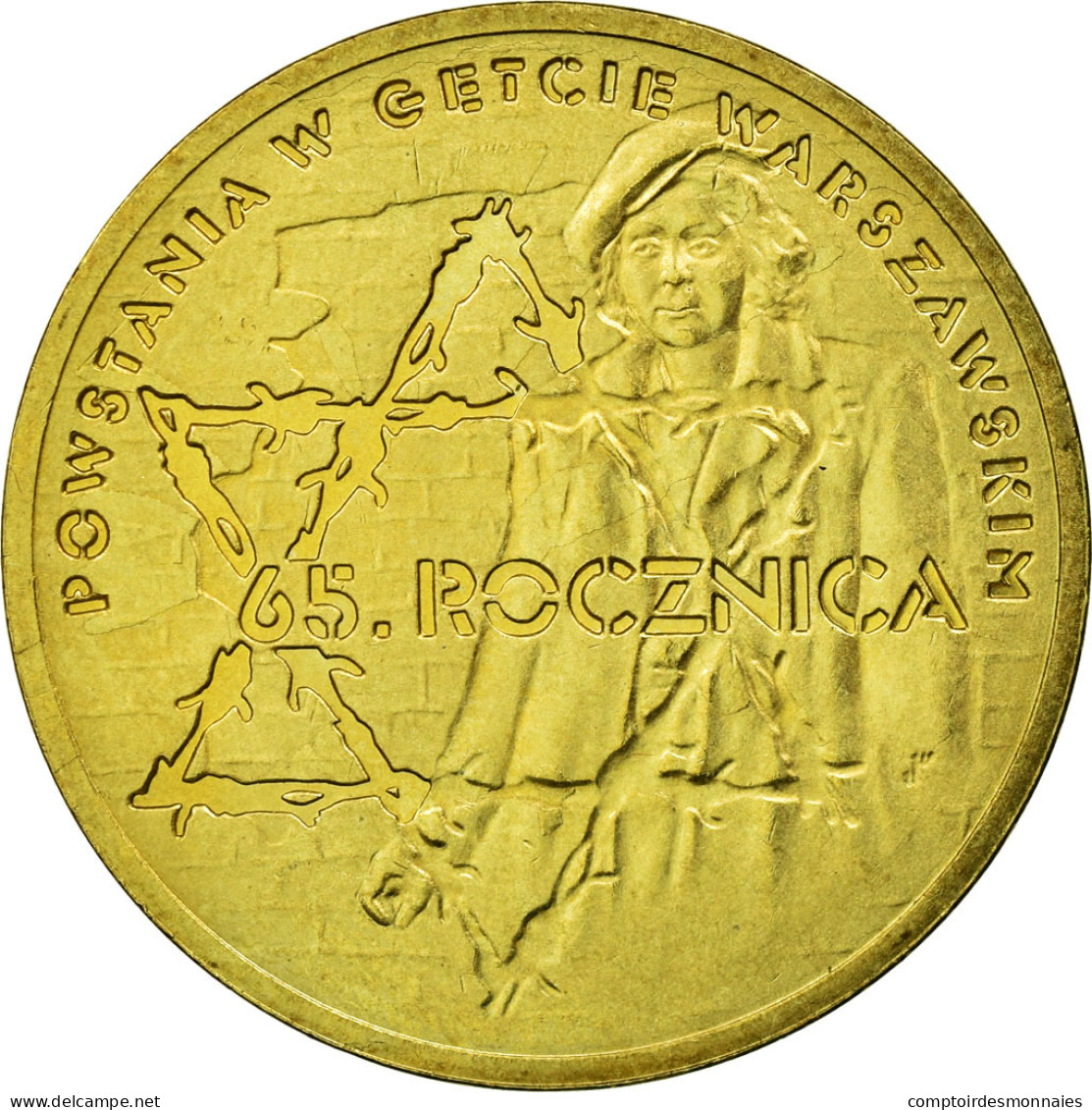 Monnaie, Pologne, 2 Zlote, 2008, Warsaw, TTB, Laiton, KM:633 - Pologne