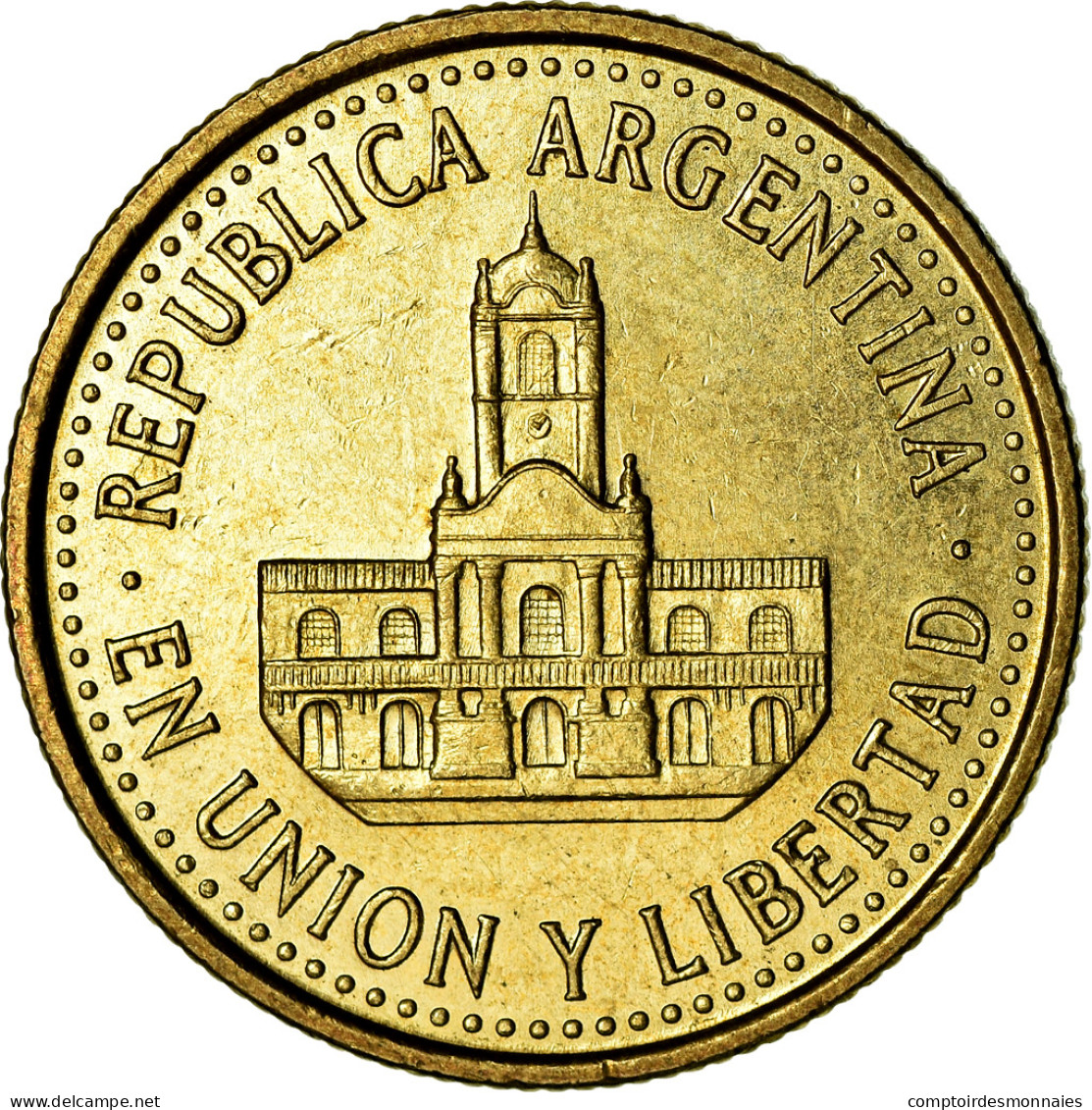 Monnaie, Argentine, 25 Centavos, 2010, TTB, Aluminum-Bronze, KM:110.1 - Argentinië