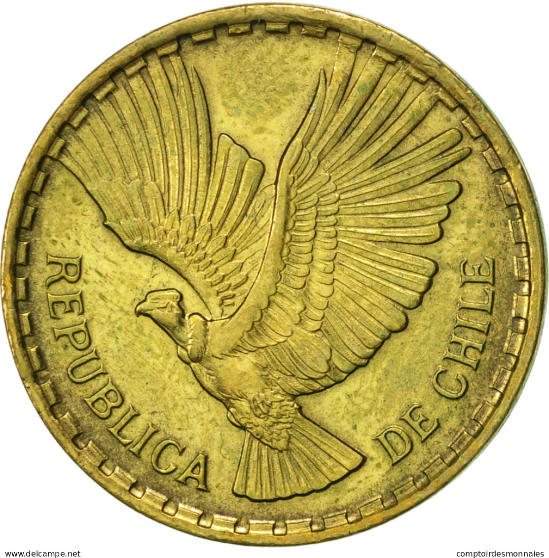 Monnaie, Chile, 2 Centesimos, 1968, TTB+, Aluminum-Bronze, KM:193 - Chili