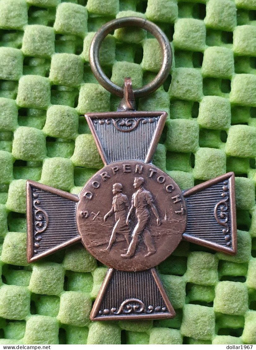 Medaille -   DRIE DORPENTOCHT Onderdijk-Oostwoud 1949 -  Original Foto  !!  Medallion  Dutch - Sonstige & Ohne Zuordnung