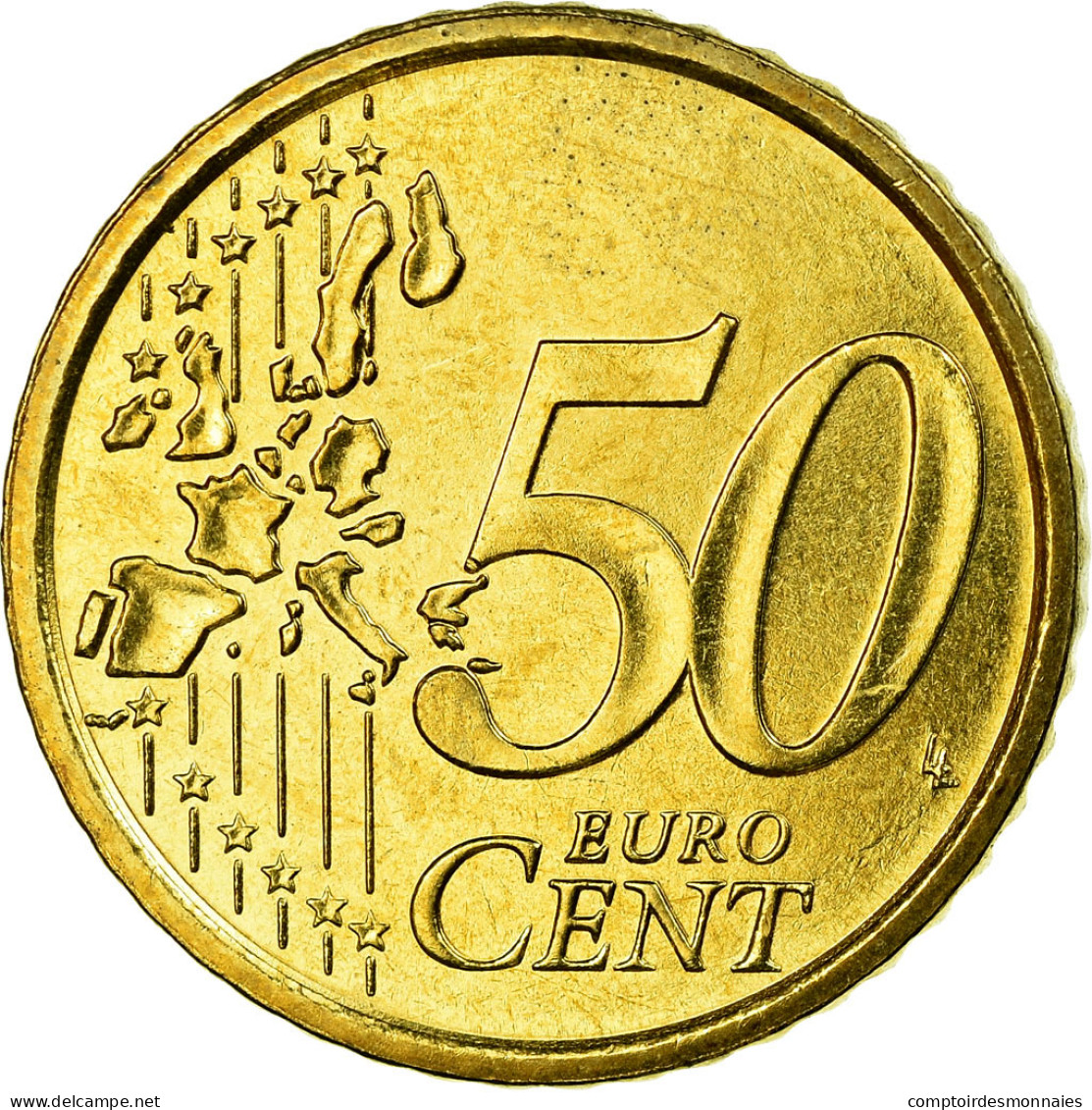 San Marino, 50 Euro Cent, 2003, SUP, Laiton, KM:445 - San Marino