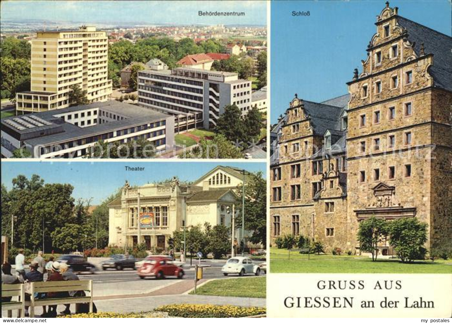 72470633 Giessen Lahn Behoerdenzentrum Schloss Theater Giessen - Giessen
