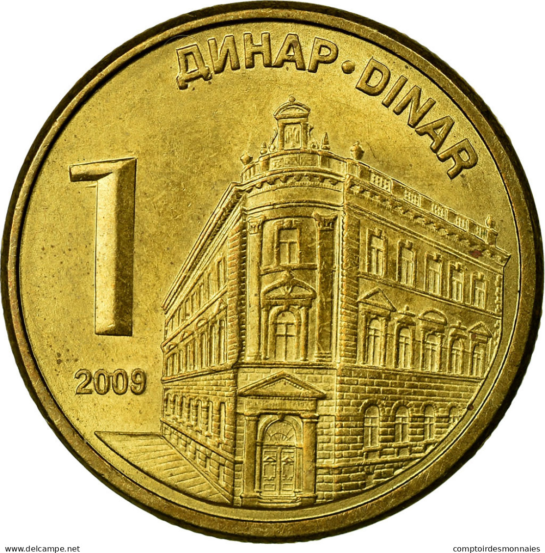 Monnaie, Serbie, Dinar, 2008, TTB, Nickel-brass, KM:39 - Servië