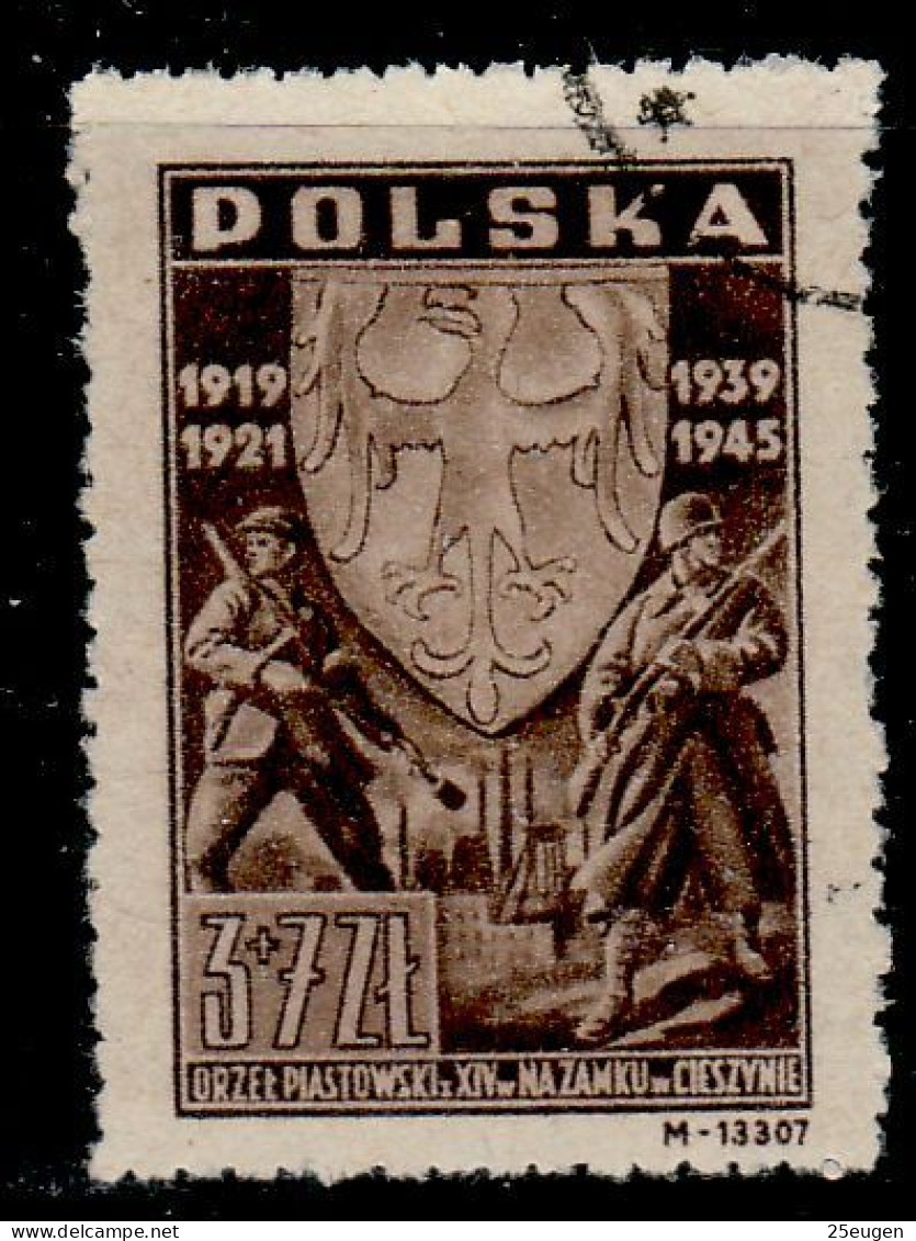 POLAND 1946  MICHEL NO: 437  USED - Gebraucht