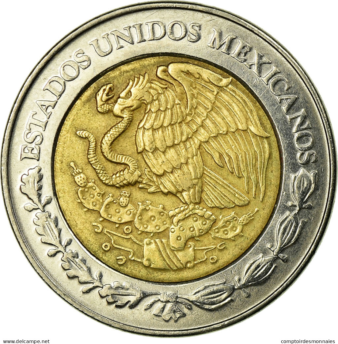 Monnaie, Mexique, 2 Pesos, 2001, Mexico City, TTB, Bi-Metallic, KM:604 - Mexique