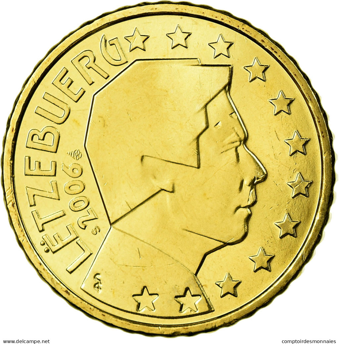 Luxembourg, 50 Euro Cent, 2006, FDC, Laiton, KM:80 - Luxembourg