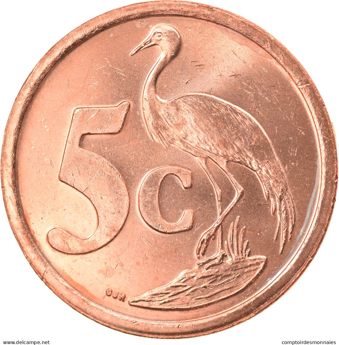 Monnaie, Afrique Du Sud, 5 Cents, 2004, TTB+, Copper Plated Steel, KM:325 - Südafrika