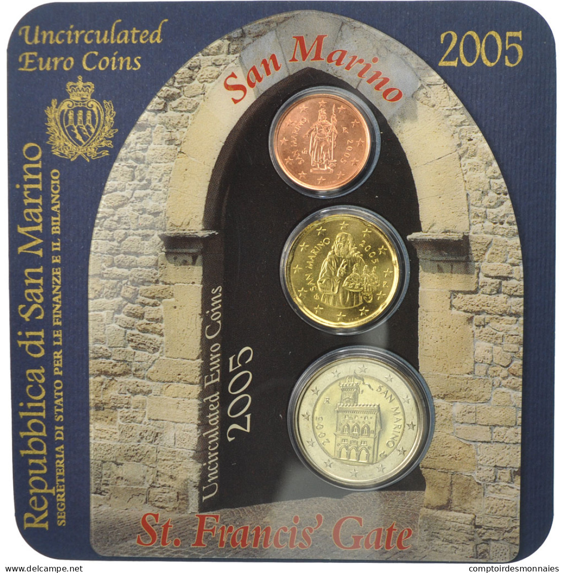 San Marino, Set, 2005, FDC - San Marino