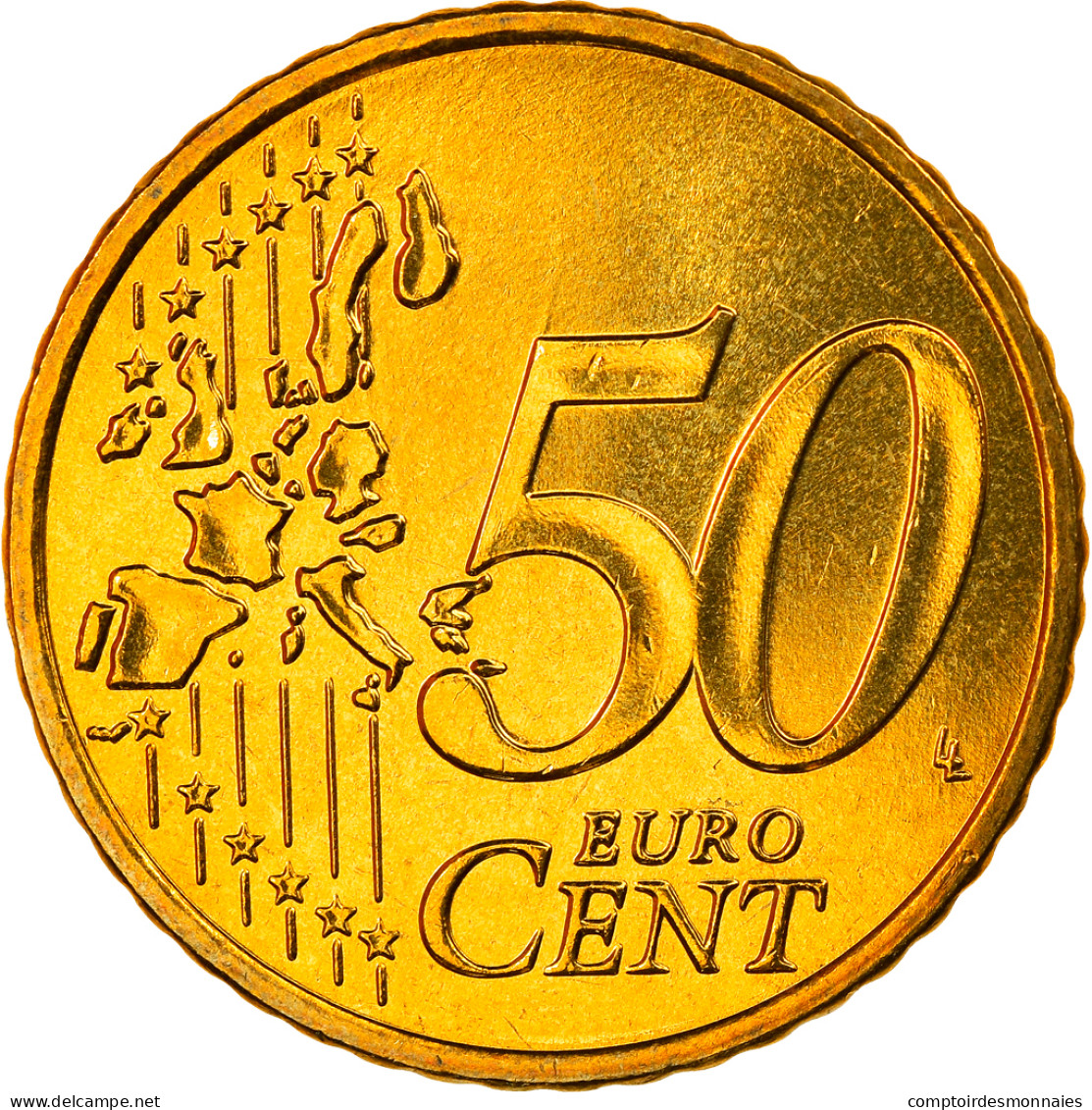 Grèce, 50 Euro Cent, 2005, Athènes, FDC, Laiton, KM:186 - Greece