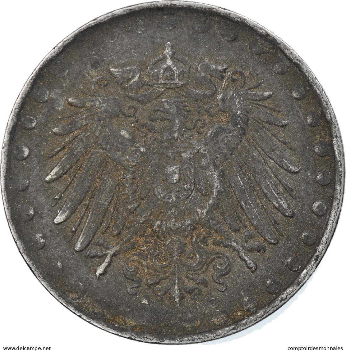 Monnaie, GERMANY - EMPIRE, 10 Pfennig, 1917, Berlin, TB+, Iron, KM:20 - 10 Pfennig