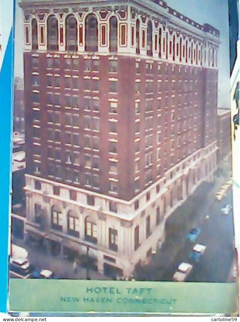 HOTEL TAFT NEW HAVEN CONN. OPPOSITE YALE UNIVERSITY COFFEE SHOP USA N1965  JU5078 - New Haven