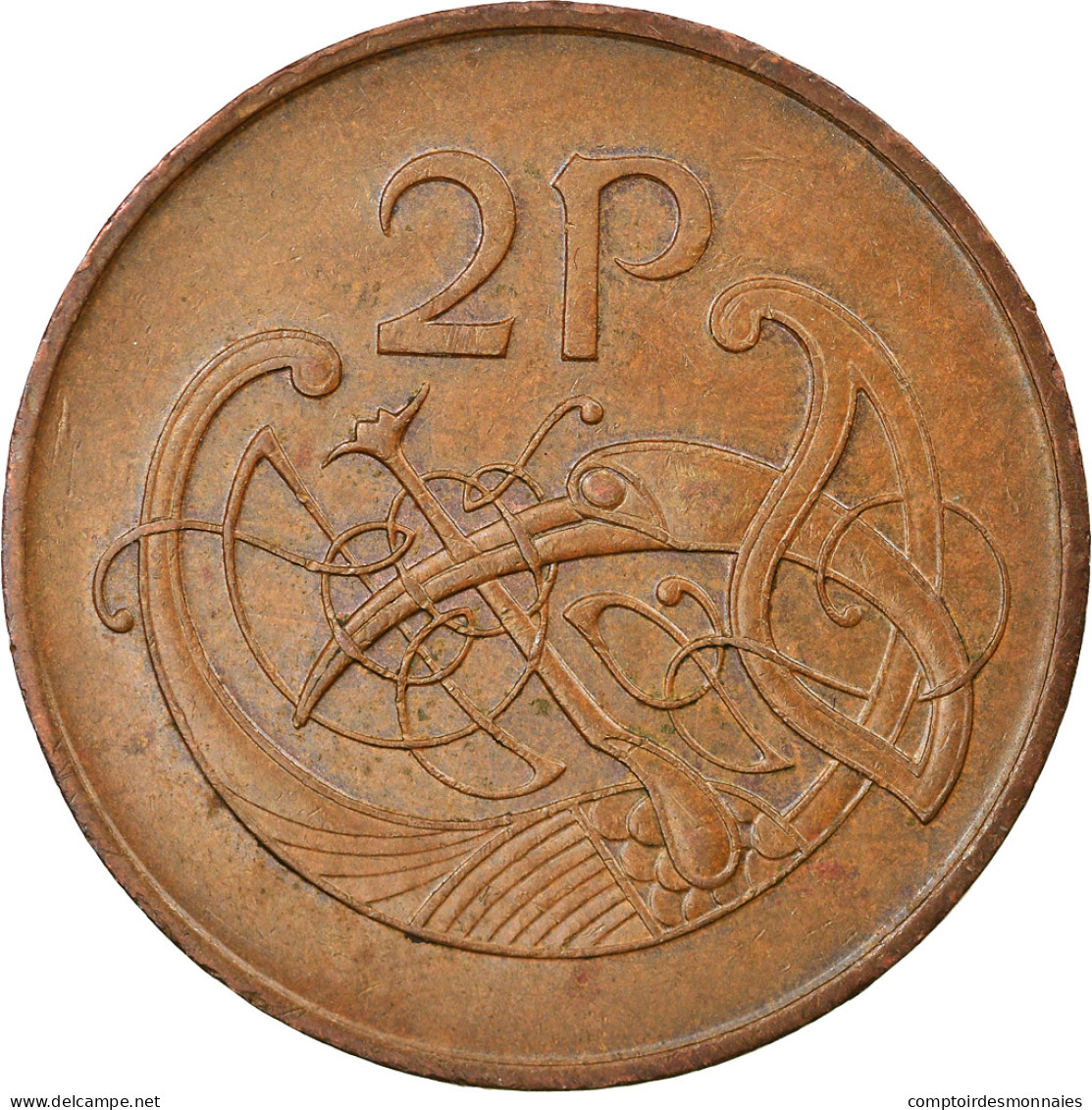 Monnaie, IRELAND REPUBLIC, 2 Pence, 1975, TTB, Bronze, KM:21 - Ireland