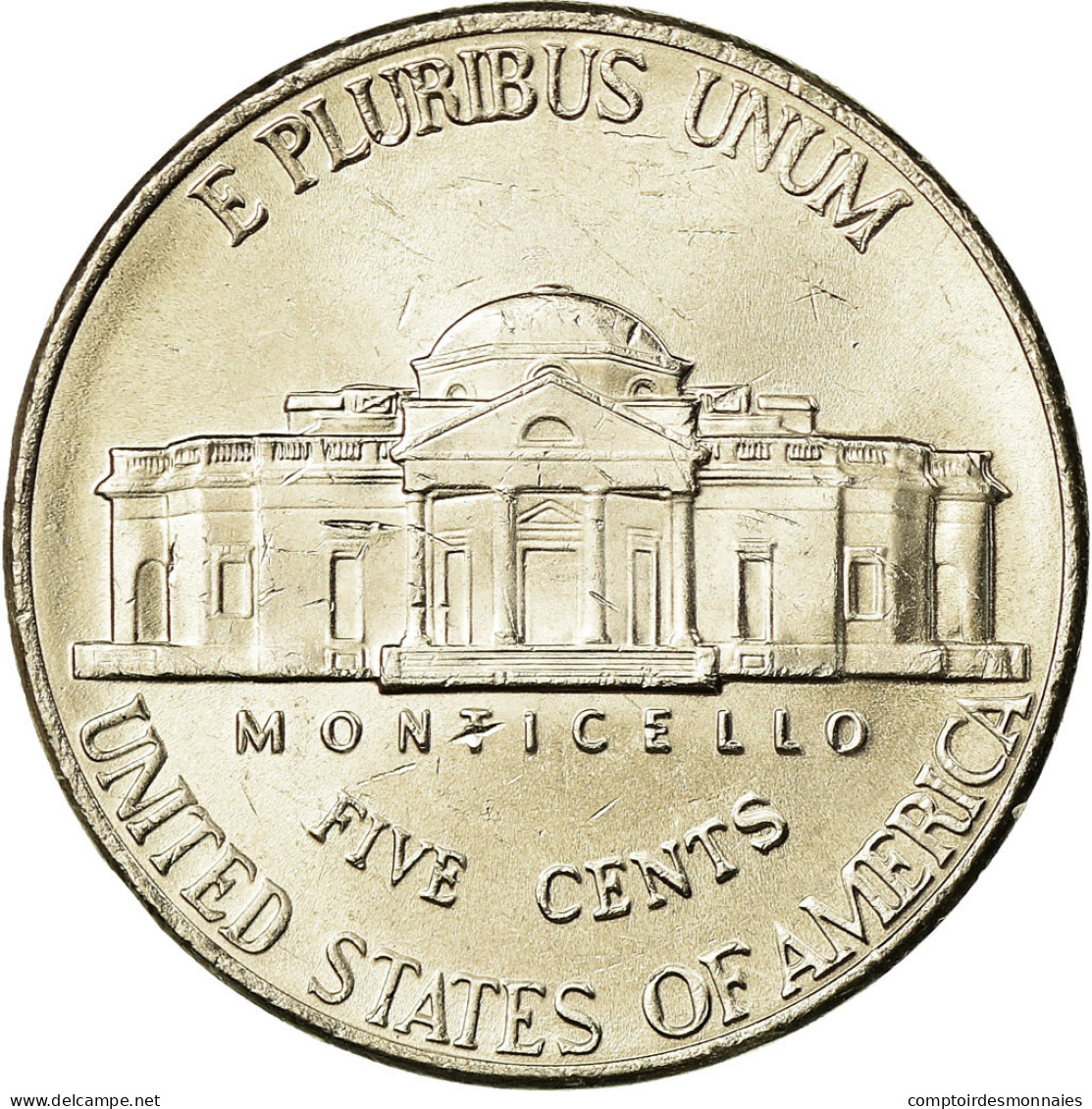 Monnaie, États-Unis, Jefferson Nickel, 5 Cents, 2003, U.S. Mint, Denver, SPL - 1938-…: Jefferson