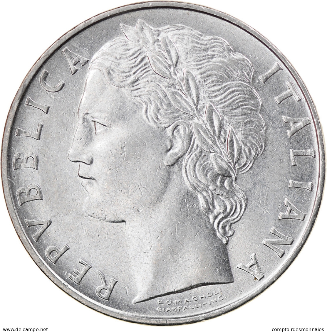 Monnaie, Italie, 100 Lire, 1976, Rome, TTB, Stainless Steel, KM:96.1 - 1900-1946 : Victor Emmanuel III & Umberto II