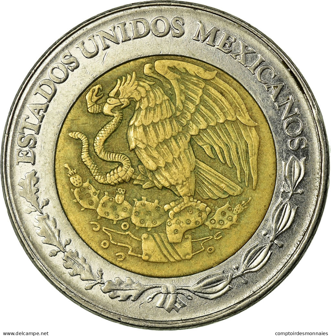 Monnaie, Mexique, 2 Nuevo Pesos, 1994, Mexico City, TB+, Bi-Metallic, KM:551 - Messico