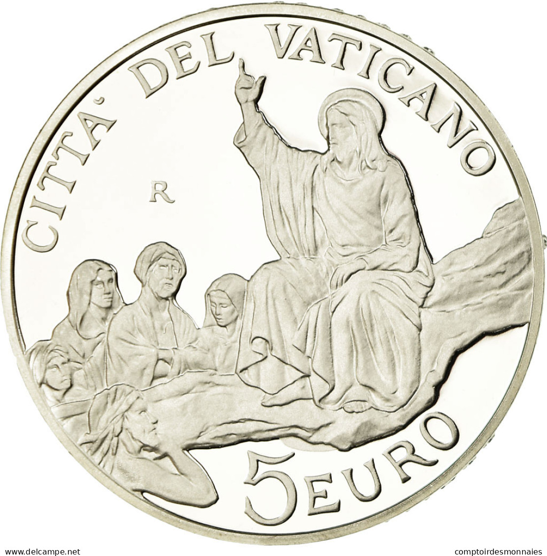 Vatican, Pape François, 5 Euro, Journée Mondiale De La Paix, 2013, FDC, Argent - Vatican