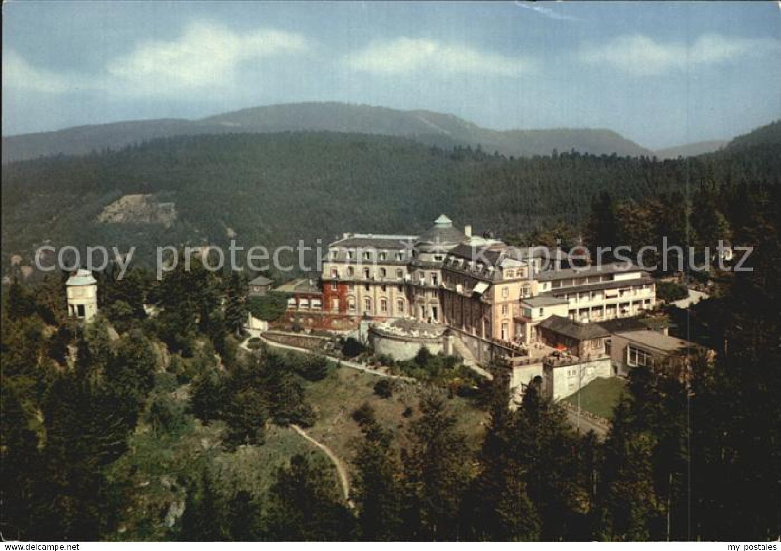 72469853 Buehl Baden Kurhaus Buehlerhoehe Schwarzwaldhochstrasse Fliegeraufnahme - Bühl