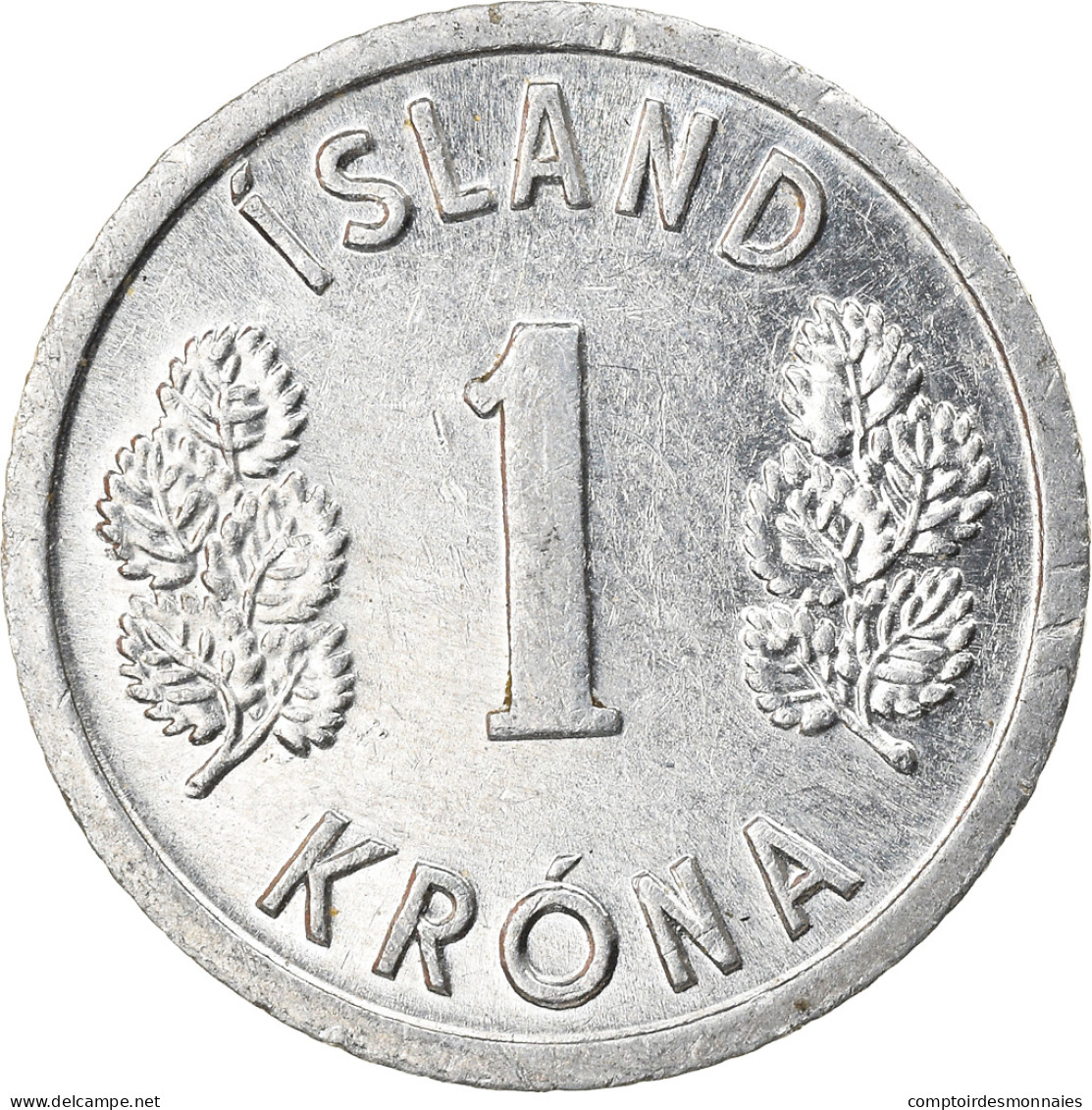 Monnaie, Iceland, Krona, 1976, SUP, Aluminium, KM:23 - Islanda