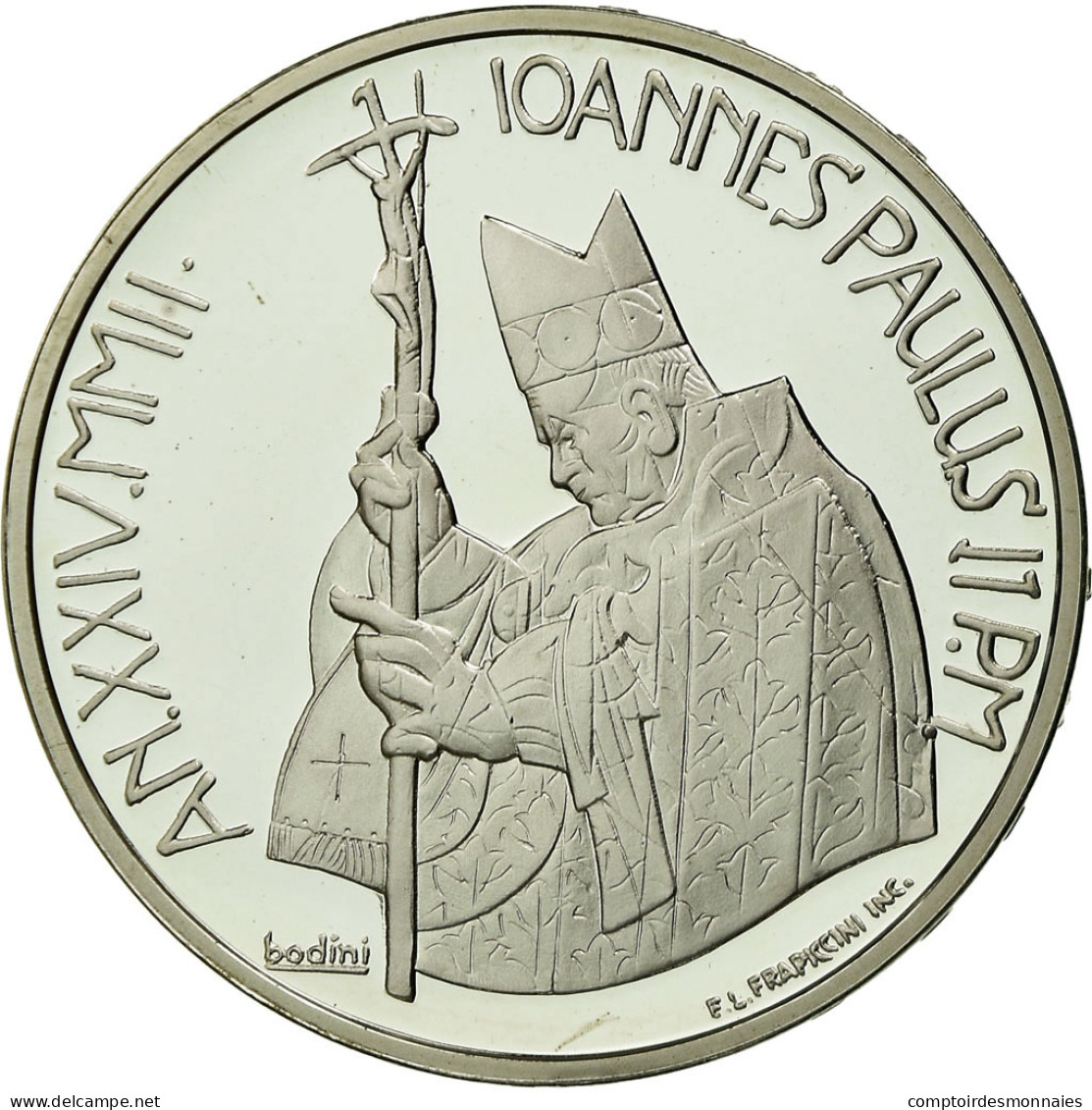 Vatican, 10 Euro, 2002, Proof, FDC, Argent - Vaticaanstad