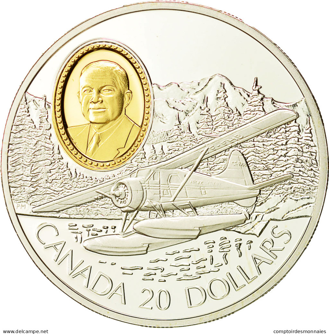 Monnaie, Canada, Elizabeth II, 20 Dollars, 1991, Royal Canadian Mint, Ottawa - Canada