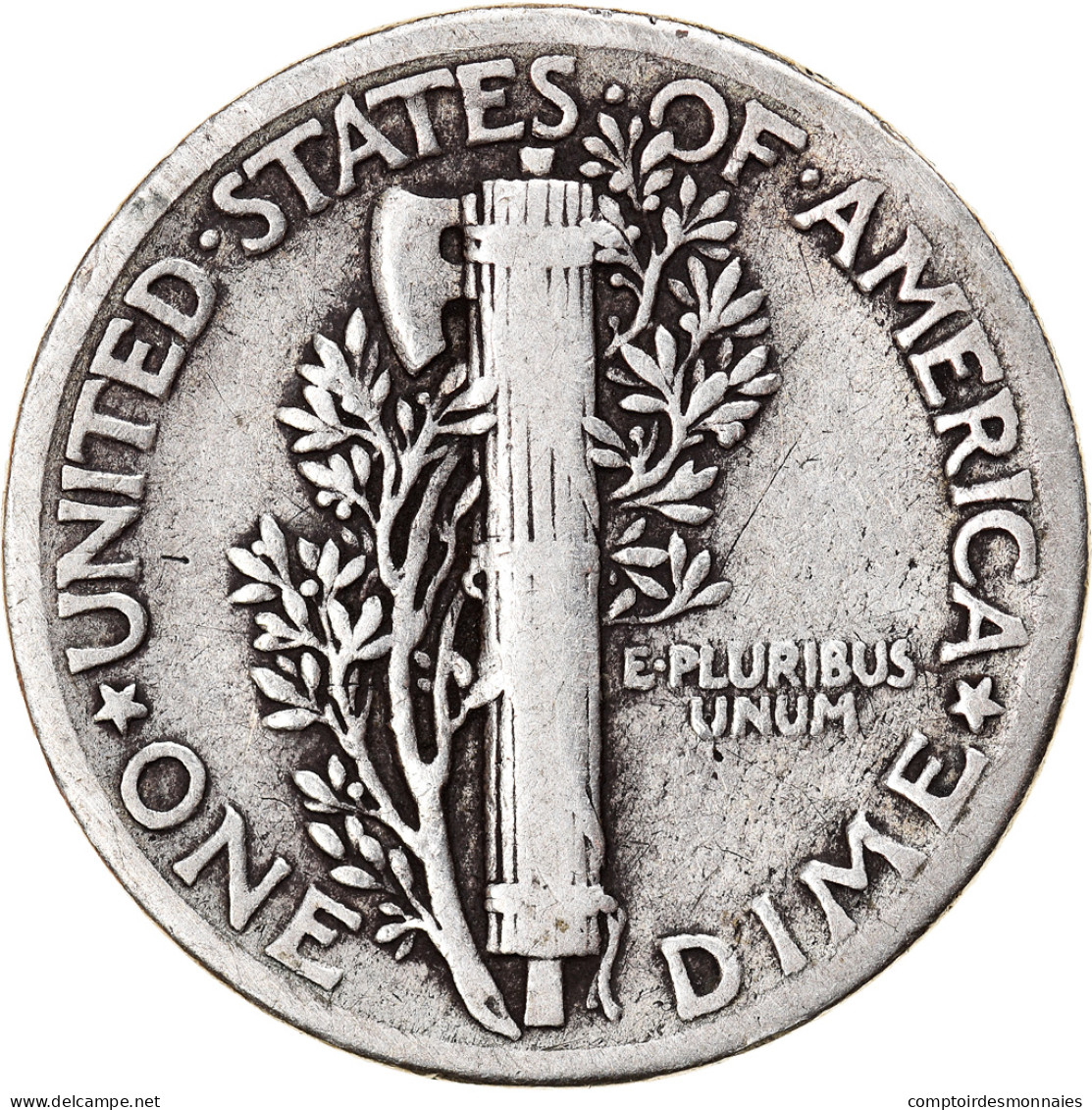 Monnaie, États-Unis, Mercury Dime, Dime, 1939, U.S. Mint, Philadelphie, TB+ - 1916-1945: Mercury