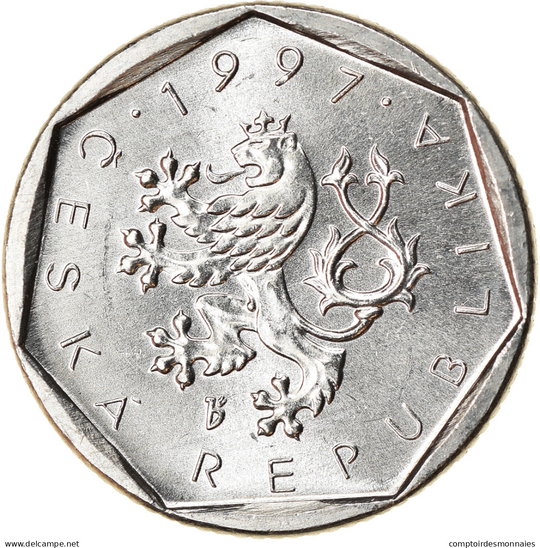 Monnaie, République Tchèque, 20 Haleru, 1997, SPL, Aluminium, KM:2.1 - Tchéquie