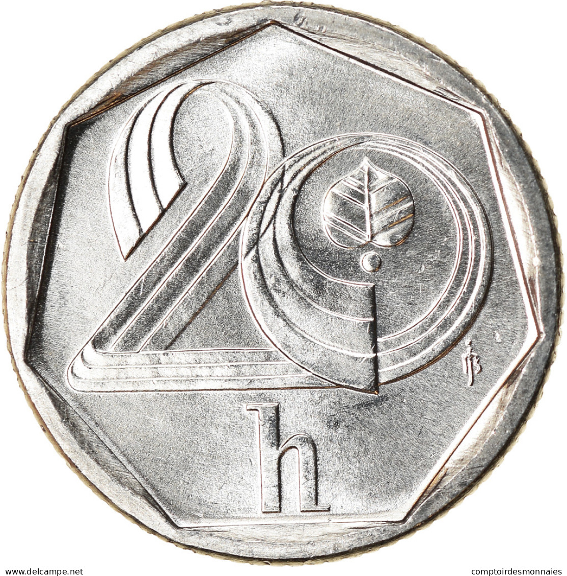 Monnaie, République Tchèque, 20 Haleru, 1997, SPL, Aluminium, KM:2.1 - Tchéquie