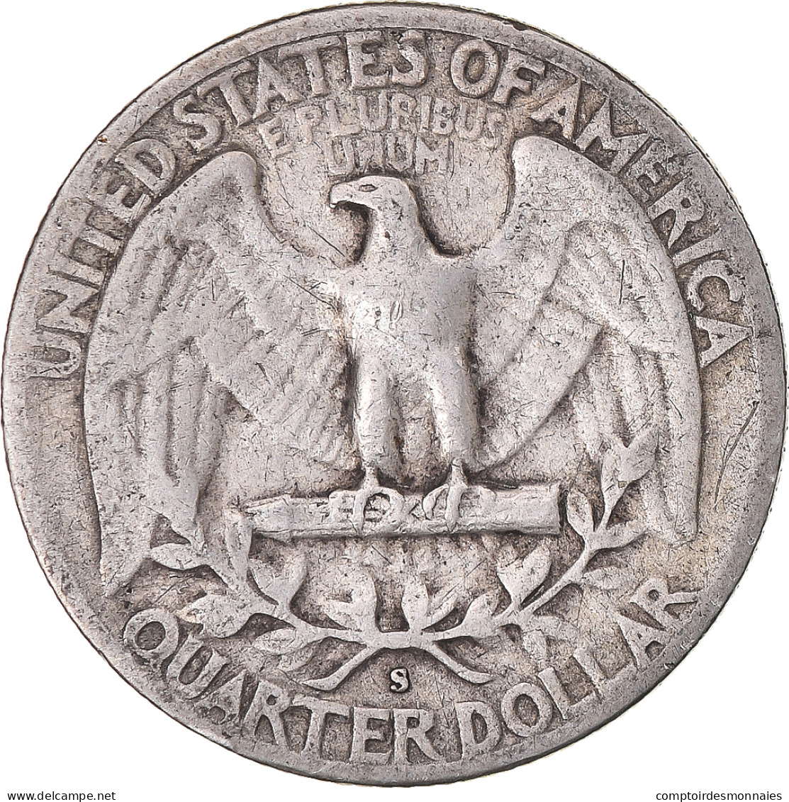 Monnaie, États-Unis, Washington Quarter, Quarter, 1948, U.S. Mint, San - 1932-1998: Washington