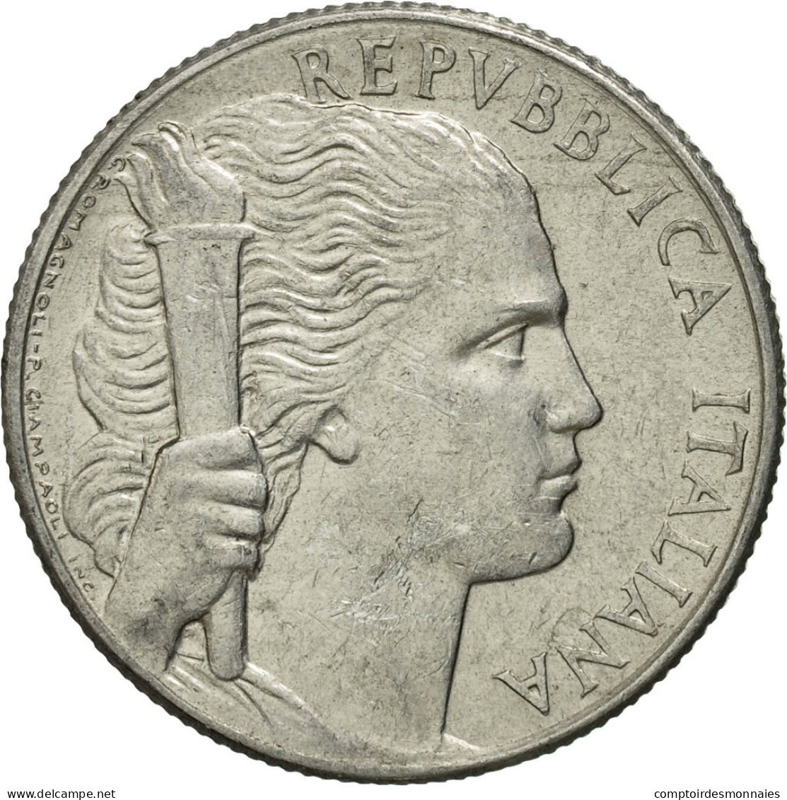 Monnaie, Italie, 5 Lire, 1948, Rome, TTB, Aluminium, KM:89 - 5 Lire