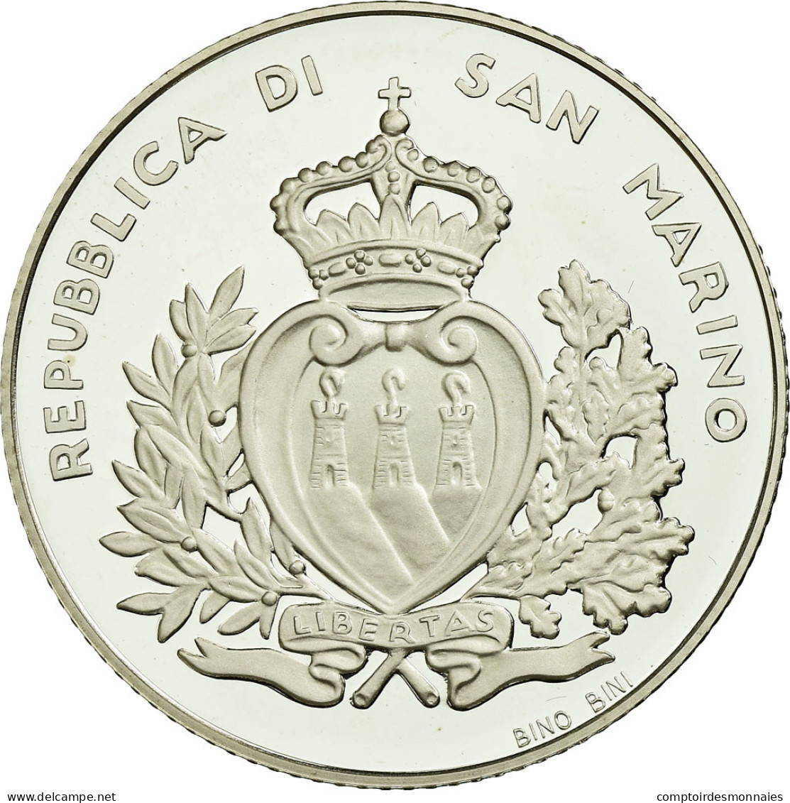 San Marino, 5 Euro, 2011, Proof, FDC, Argent, KM:501 - San Marino