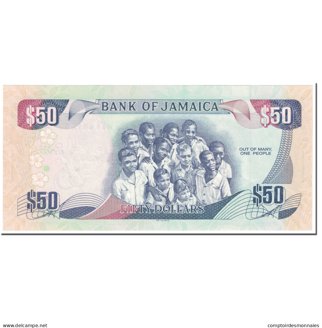 Billet, Jamaica, 50 Dollars, 2012, 2012-08-06, KM:89, NEUF - Giamaica
