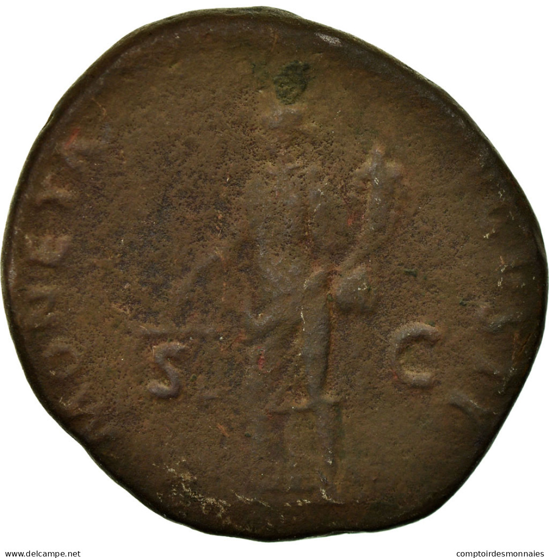 Monnaie, Domitien, As, Rome, TB, Bronze, RIC:303 - La Dinastia Flavia (69 / 96)