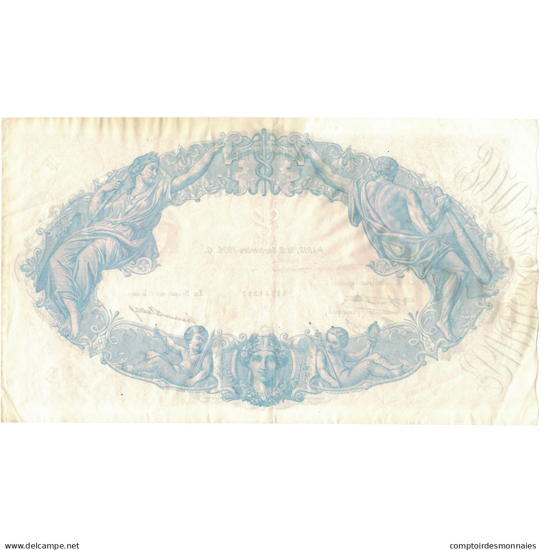 France, 500 Francs, Bleu Et Rose, 1936, R.2398362, SUP+, Fayette:30.37, KM:66m - 500 F 1888-1940 ''Bleu Et Rose''