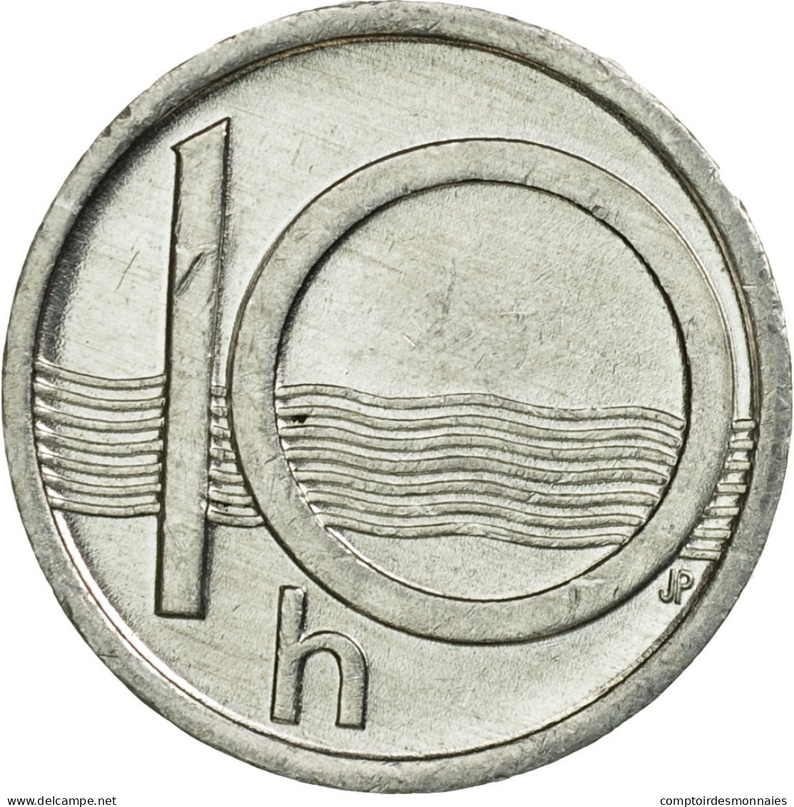 Monnaie, République Tchèque, 10 Haleru, 2000, SUP, Aluminium, KM:6 - Tschechische Rep.